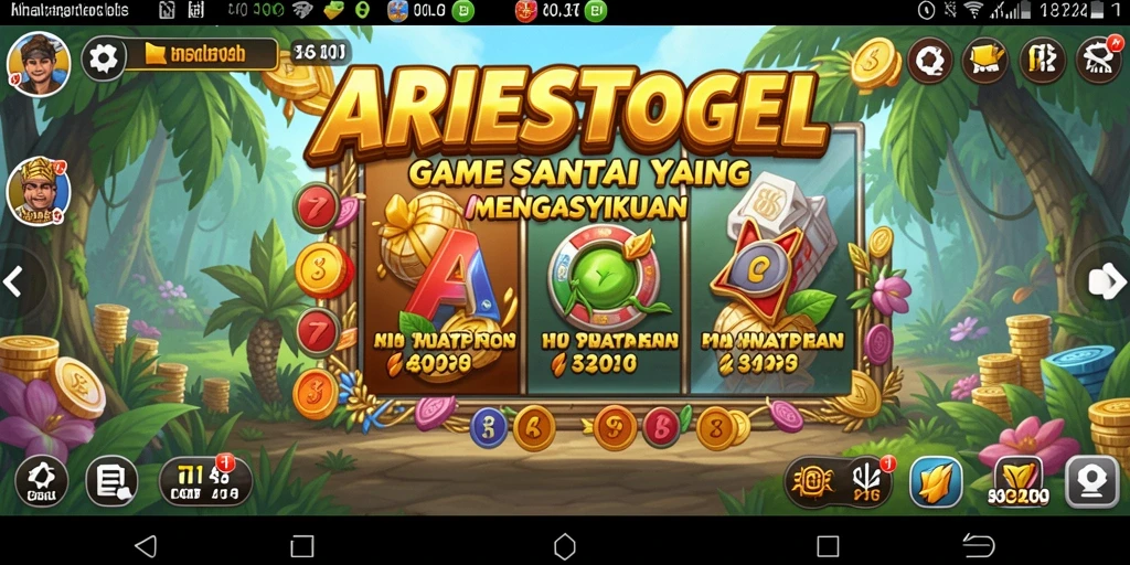 Tampilkan gameplay seru dan penuh warna dari ARIESTOGEL.
