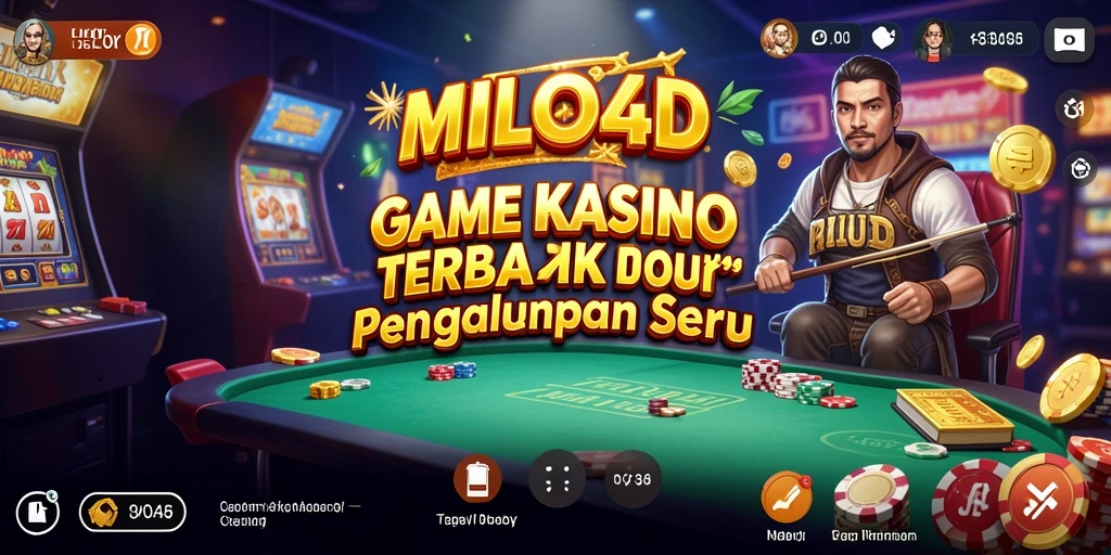 Gameplay menarik dari MILO4D dengan atmosfer Kasino yang realistis.