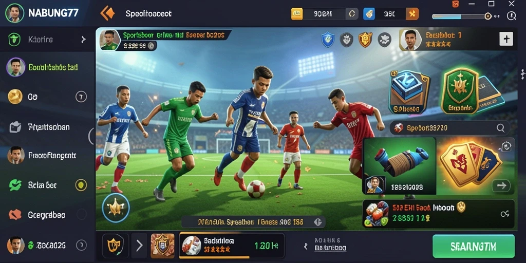 Tampilan gameplay menarik dan antarmuka pengguna yang intuitif di NABUNG77.