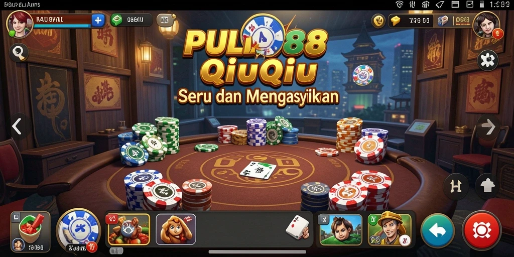 Gameplay QiuQiu yang menarik dan mengasyikkan di PULAU88.