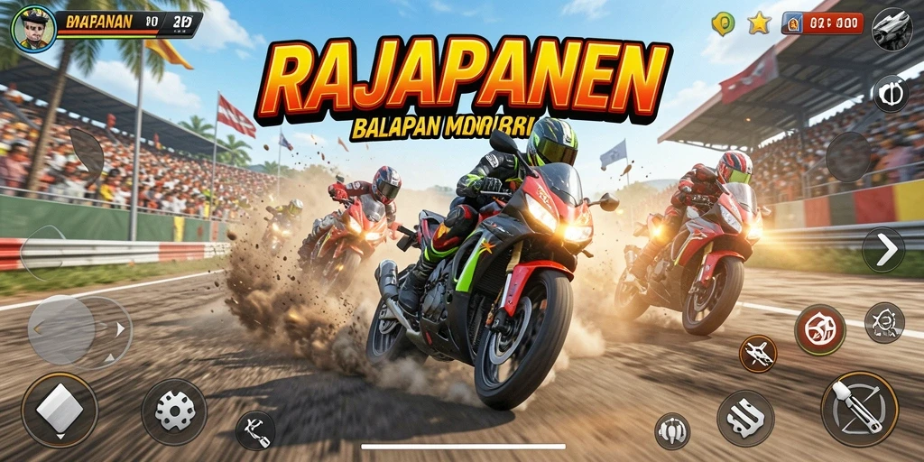 Tampilan menarik dari gameplay RAJAPANEN yang memukau.