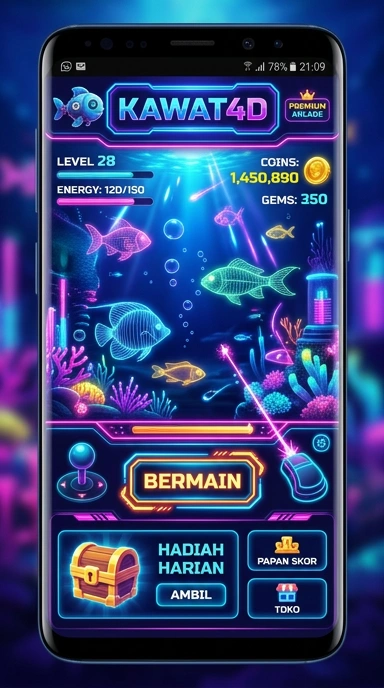 Navigasi yang cepat dan sederhana di aplikasi kawat4d.